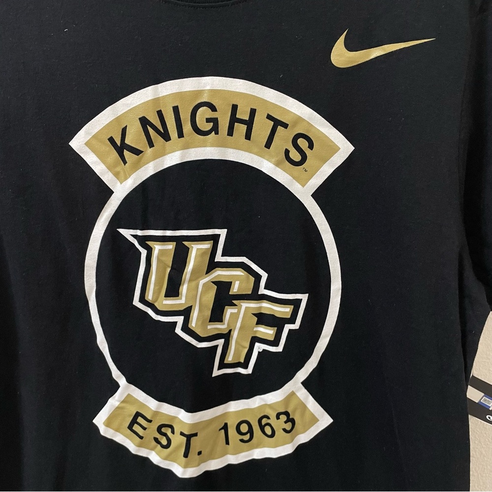 Nike UCF Knights Graphic t shirt black NWT - Picture 2 of 5